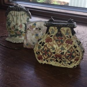 Nostalgia bundle of 3 Miniature Purse Collectible